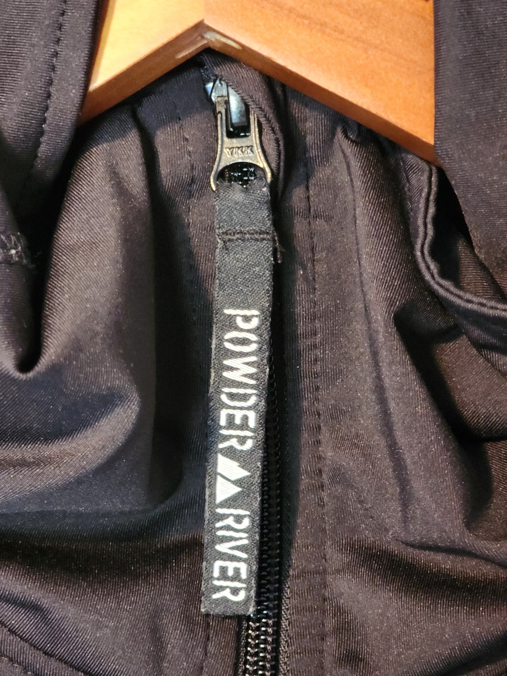 Powder River Black & Gray Women’s Softshell Jacket with Blue Trim Size Large - Picture 8 of 16